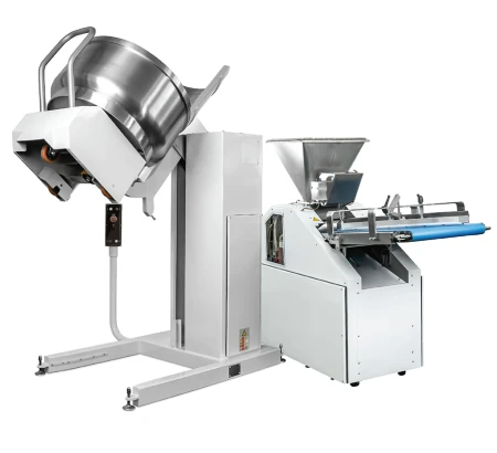 رافعة إمالة وعاء العجن للمقسم RCET 250